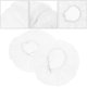 thumbnail image 2 of 100Pcs Non-Woven Sanitary Headphone Ear Cover Disposable Headset Covers, 2 of 4