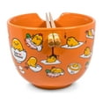 thumbnail image 2 of Sanrio Gudetama Japanese Top Ramen Dinnerware Set | 20-Ounce Ramen Bowl, Chopsticks, 2 of 7