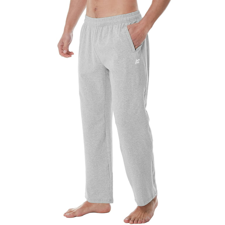 FEDTOSING Men's Sweatpants Cotton Jogger Male Loose Fit with