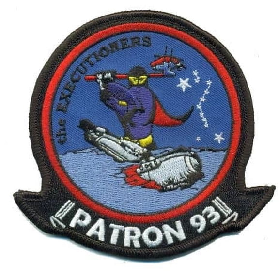 VP-93 Executioners Squadron Patch – Sew On, 4"