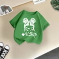 thumbnail image 1 of CHAOLEI T-Shirt Graphique Mignon pour Filles, Col Rond, Manches Courtes, Été, Décontracté, 9-10 Ans, 1 of 3