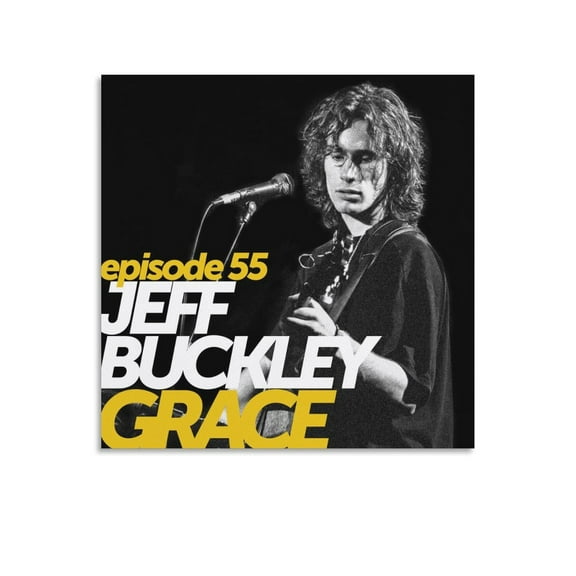 Jeff Buckley Poster (20) Painting On Canvas Wall Art Poster Scroll Picture Print Living Room Walls Decor Home Posters 20x20inch(50x50cm)