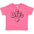 thumbnail image 3 of Inktastic BFFs- best friends forever heart Boys or Girls Baby T-Shirt, 3 of 5