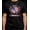 Black-5, variant on Men Cat Silhouette and American Flag Printing T Shirt Tee