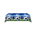 thumbnail image 2 of Homekingdee Soccer Football Party Tablecloth - Waterproof Washable Rectangular 108x54in Table Cover for Birthday Parties Buffets Picnics Holiday Dinners, 2 of 6