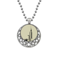 thumbnail image 1 of New York usa Tower Collares Colgante Retro Moon Stars Jewelry Unbranded M, 1 of 3
