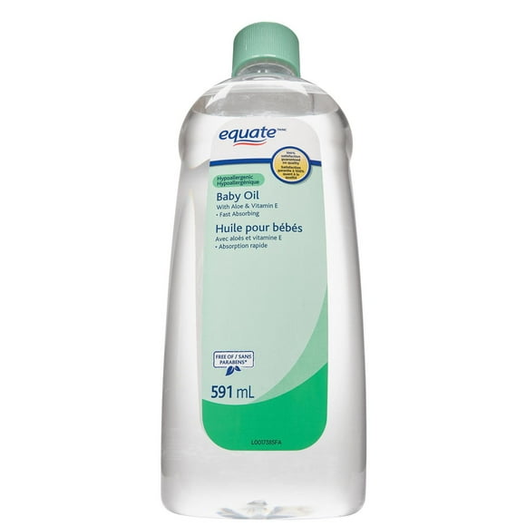 Equate Huile pour Bébés avec Aloès & Vitamine E