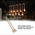 thumbnail image 2 of E27 Lamp Socket, 1m Hemp Cord, Electrical Wire, Decorative Pendant Light Bulb Holder (2 Sockets), 2 of 4