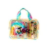 justice Stationery Set with Tie Dye Case, 18 pc set for children ages 6 and up