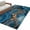Turquoise, variant on 2.7'x5' Area Rugs, Teal Ombre Indoor Outdoor Area Rug for Living Room Bedroom, Marble Modern Abstract Ink Painting Washable Bathroom Rugs Kitchen Floor Carpet Mats Home Decor Aesthetic