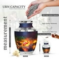 thumbnail image 2 of KARYLIZ Flamingo Funeral and Burial Urns, Large Decorative Urn for Male and Female, Human Remains Urns, Cremation Urn for Ashes, Memorial Gifts for Family, 10 Inch, 2 of 2