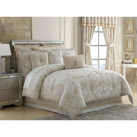 Veratex Brielle Chenille 4 Pc Comforter Set K Walmart Com