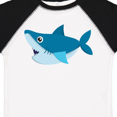 thumbnail image 4 of Inktastic Cute Shark, Little Shark, Blue Shark, Sea Animal Boys or Girls Toddler T-Shirt, 4 of 5