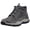 Charcoal, variant on Respected Boswell Slip on Ankle Boots for Men Water Repellent Leather Comfort Insole Support