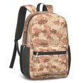 thumbnail image 5 of 17 Inch Lightweight Backpack,PVC Waterproof Oxford Fabric, Ergonomically Designed, with Large Capacity, Camouflage Print, 5 of 5