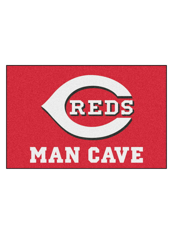 MLB - Cincinnati Reds Man Cave Starter Rug 19"x30"