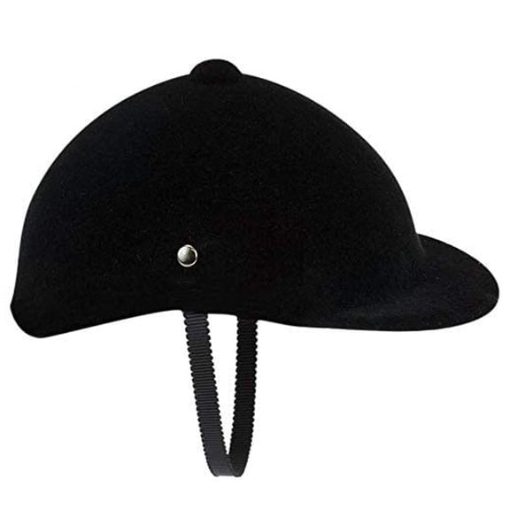 Sophia's Classic Velvet Horse Riding Helmet for 18" Dolls, Black