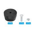 thumbnail image 3 of Uxcell 4.7" 2 Pack Universal Air Compressor Wheel with Screw & Nut, 3 of 5