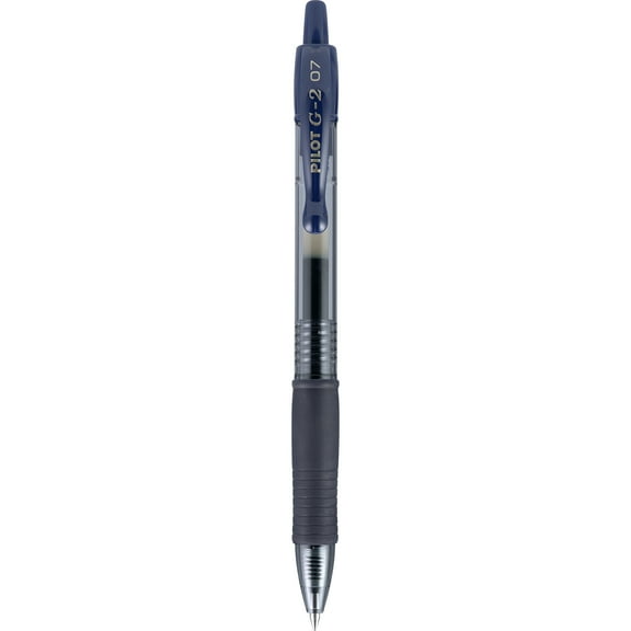 Pilot G2 Premium Refillable & Retractable Rolling Ball Gel Pens, Fine Point, Navy Blue Ink, 10-Pack