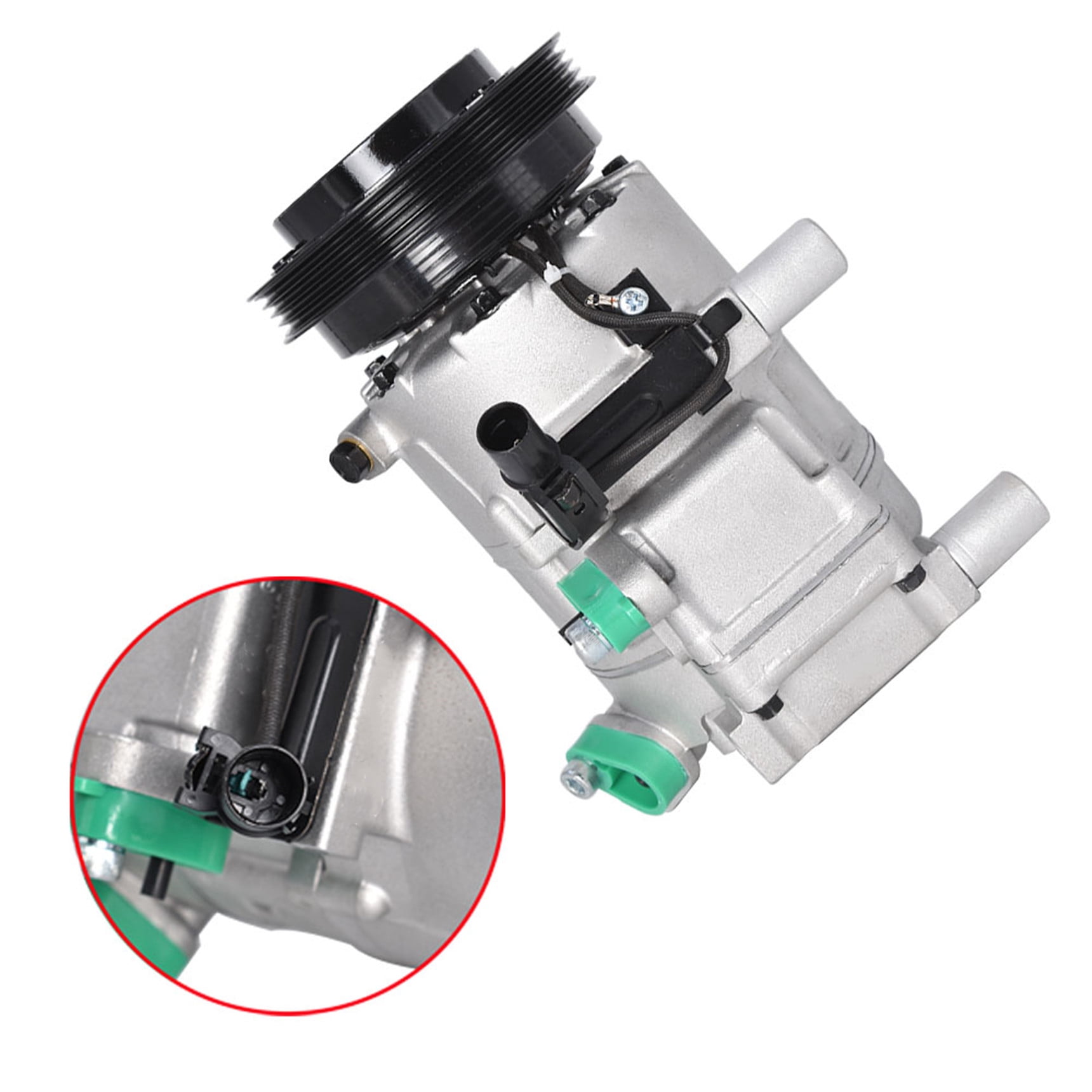 LABLT AC A/C Compressor Fit for 2006-2009 Hyundai Accent 1.6L CO 10925C