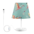thumbnail image 2 of Flamingo Fly LED Desk Lamp Table Lamp USB Bedside Nightstand Small Lamp for Bedroom Living Room Kids Room, 2 of 8