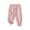 Pink, variant on Back to School Boys Linen Pants Summer Casual Summer Boys' Pants Cotton Linen Strap Print Mosquito Proof Pants