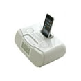 thumbnail image 6 of FM-RBDS / AM / Aux-in Digital Tuning Atomic Clock Radio with iPod Dock, White, 6 of 7