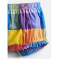 thumbnail image 7 of Wonder Nation Baby Girls Plaid Tank Top and Matching Shorts Set, 2-Piece, Sizes 0/3M-24M, 7 of 7