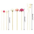 thumbnail image 6 of 10Pcs Diffuser Sticks Natural Rattan Flower Reed Fragrance Diffuser Set Essential Oil Replacement Rattan Aroma Sticks for Office Home Spa Yoga Room Decor., 6 of 10