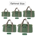 thumbnail image 3 of PENGGONG Wear resistant Maintenance Tool Bag, Large Capacity Canvas Storage Bag, Portable and Multifunctional, Army Green, 3 of 7