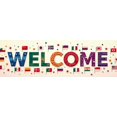 thumbnail image 4 of Welcome Banner with International Flags Circular Design Background Event Decoration Party Supplies Global Conference Backdrop Indoor Outdoor Display, 4 of 4