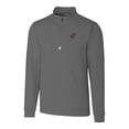 thumbnail image 2 of Men's Cutter & Buck Steel Florida Gators Big & Tall Traverse Stretch Quarter-Zip Pullover Top, 2 of 3