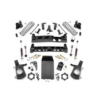 Rough Country 6" Lift Kit (fits) 2000-2006 Chevy Tahoe Suburban Yukon N3 Shocks | Knuckle Suspension System | 28020
