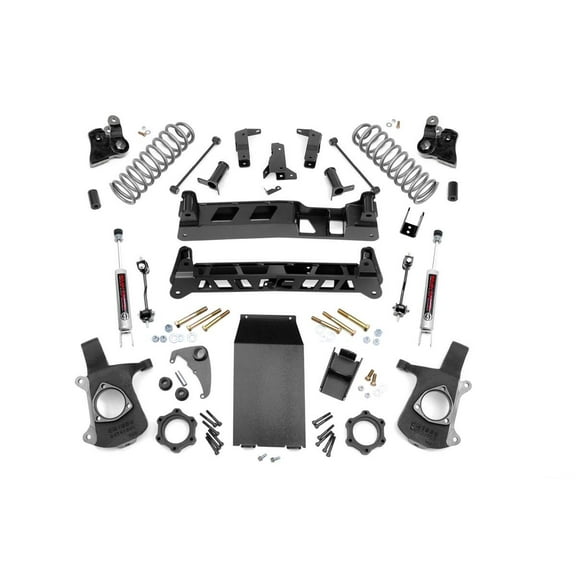 Rough Country 6" Lift Kit (fits) 2000-2006 Chevy Tahoe Suburban Yukon N3 Shocks | Knuckle Suspension System | 28020