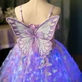 thumbnail image 3 of 3-9 Years Girls Halloween Costume Princess Dress Christmas Costumes Toddler Kids Butterfly Cosplay Birthday Party Wedding Formal Dresses, 3 of 6
