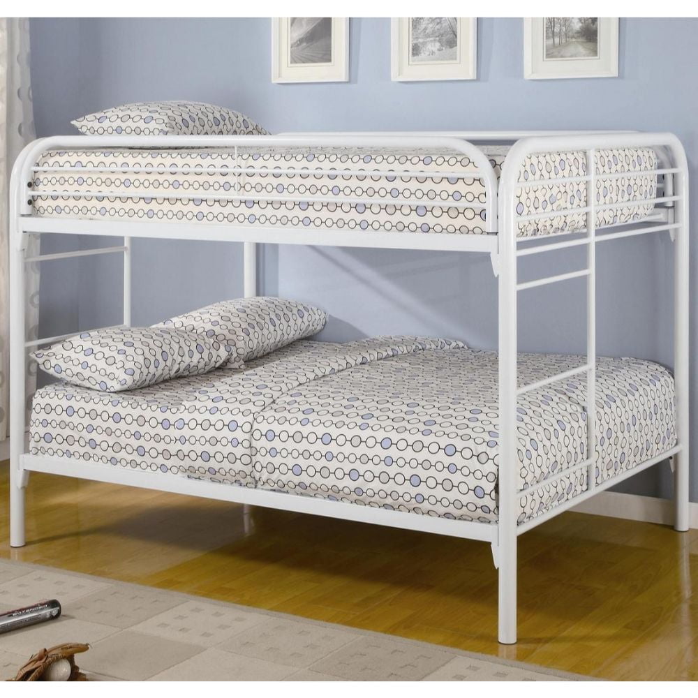 Full Bunk Bed, White
