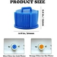 thumbnail image 2 of 20Pcs Washing Machine Water Filters, AGM73269501 Washing Machine Filters Washing Machine Lint  Replacements Double Color Water Hose Filters, Washer Water Inlet Valve for Home Laundry Supplies, 2 of 7
