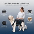 thumbnail image 4 of Dog Lift Harness,Full Body Dog Sling Carrier with Handle,Total Body Support for Dogs,Pet Dog Leg Support Sling Adjustable Retractable Breathable Lift Harness (S), 4 of 6