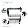 thumbnail image 3 of Carro organizador de cocina IDEA NUOVA  3 niveles grande, 3 of 6