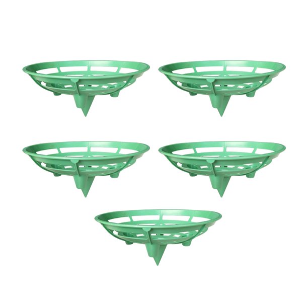 5 Piezas Cunas de Melón Soporte de Sandía Soporte de Sandía Jaulas de Plantas de Enrejado Soporte de Protección de Plástico para Plantar Cuna de Sandí 23x20x115cm B mayimx Cunas de melón