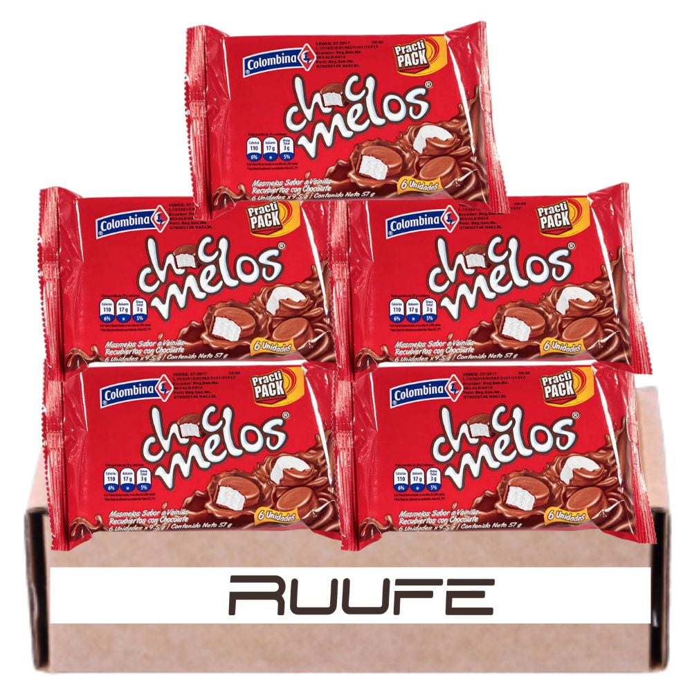 (5 pack 6 count per pack) colombina Delicious