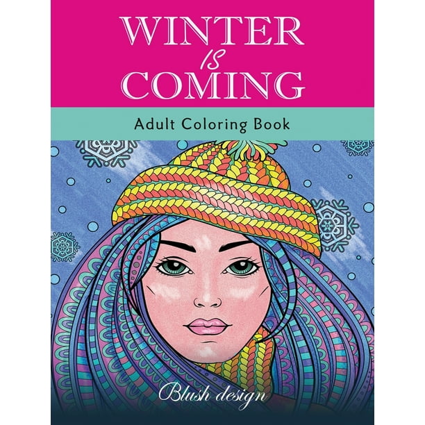 Winter Is Coming Adult Coloring Book (Hardcover)