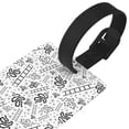 thumbnail image 3 of Sikiie Hand Drawn Snake Luggage Tags Privacy Cover ID Label Suitcase Tags Identifiers For School Bags,Suitcases, 3 of 7
