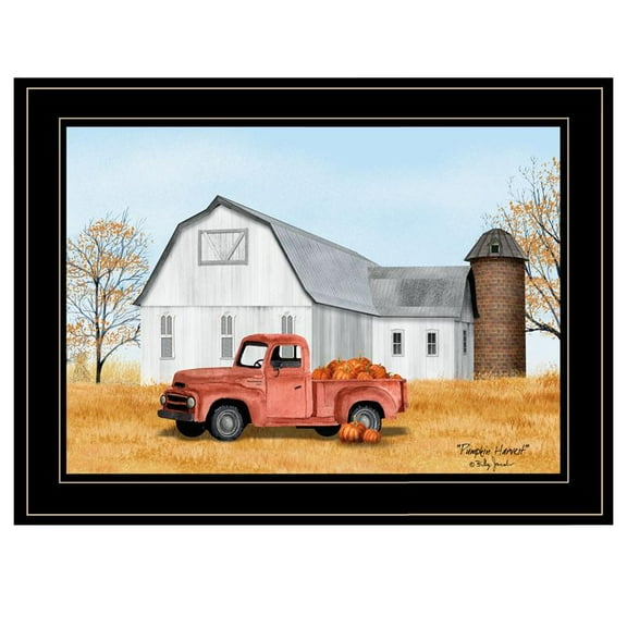 Pumpkin Harvest by Billy Jacobs Printed Wall Art Wood Multi-Color