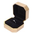 thumbnail image 4 of Ring Box, Led Light Ring Box Jewelry Display Gift Box Jewelry Storage Case For Engagement Wedding, With LED Light For Proposal Engagement Wedding, 4 of 8