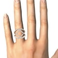 thumbnail image 4 of Mauli Jewels Engagement Rings for Women 3/4 Carat Diamond Engagement Ring in 4-Prong10K Rose Gold, 4 of 6