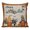 Red Orange, variant on Waterproof Outdoor Throw Pillows with Inserts 16"x16", Halloween Elf Soft Decorative Pillowcases for Couch Bedroom, Farmhouse Black Orange Bat Skull Pumpkins Pillow Covers for Sofa Living Room