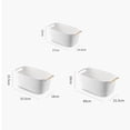 thumbnail image 2 of Bangcool Kitchen Storage Bin Hand-held Plastic Closet Shelf Basket Storage Organizer Bin, 2 of 10