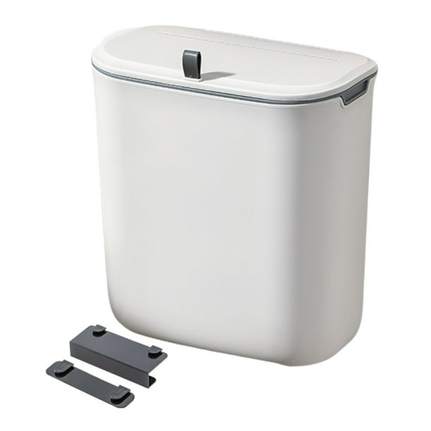 Famure 7/8/9L Wall Mounted Garbage Can Under Sink Garbage Can for