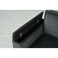 thumbnail image 6 of Modern L-Shaped Sectional Sofa, 4 Seats Modular Couch With Storage Console Cup Holders USB Charging Ports For Living Room Apartment Office, 6 of 12